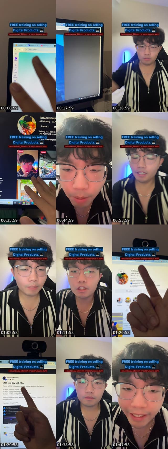 TikTok live: Escape the rat race 💰🤯 by @tony.mindset01