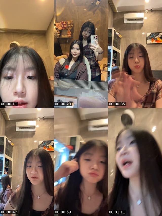 TikTok live: grwm by @richelleabyshauahauah