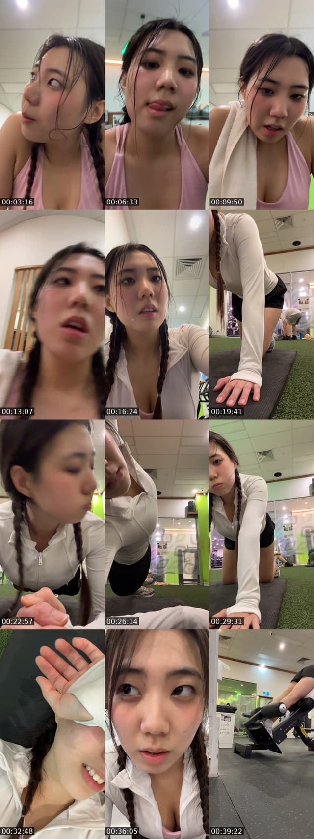 TikTok live: Gym - stairmaster by @shellykimm