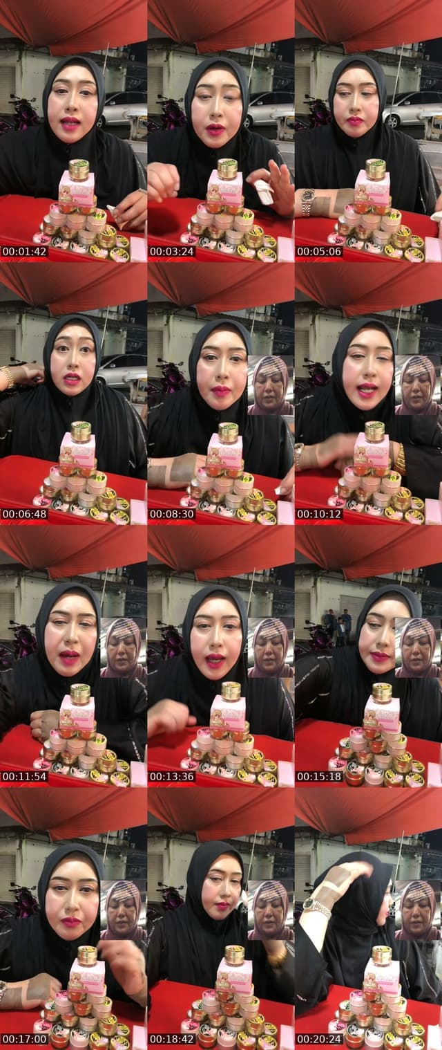 TikTok live: meh bli set rawat muka nga adek by @geesnowwhite_2