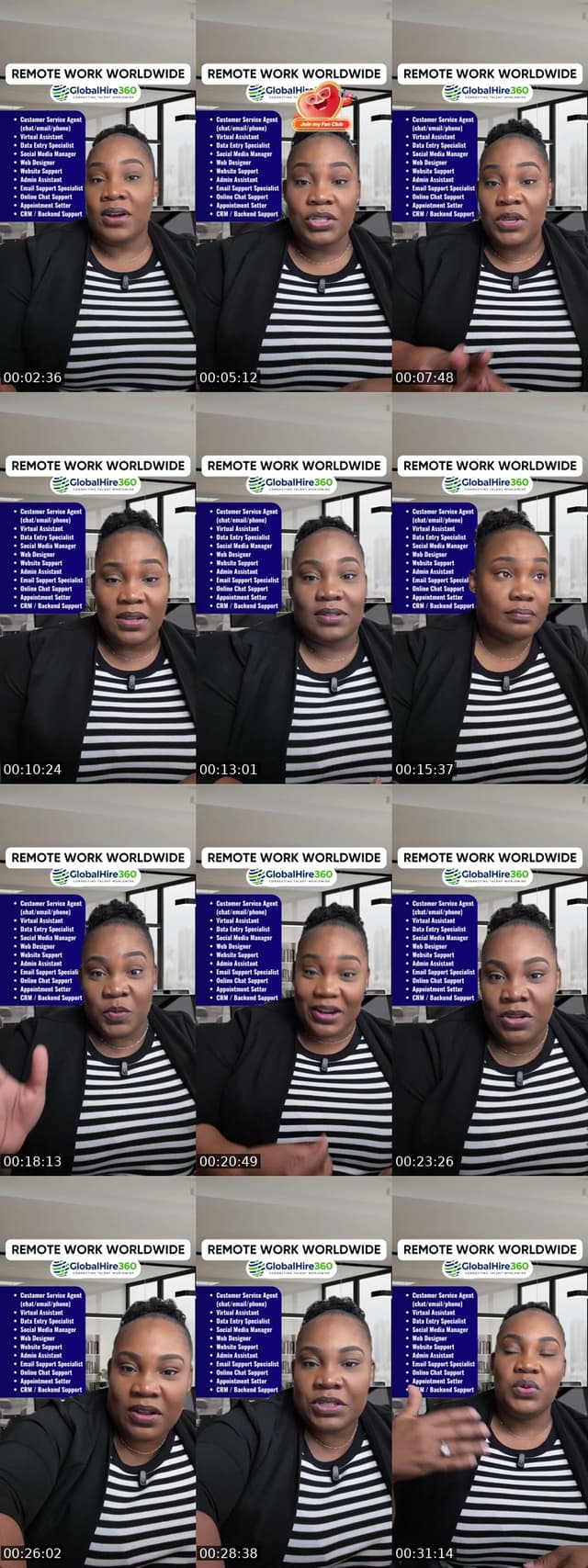 TikTok live: Remote Work from Anywhere by @globalhire360