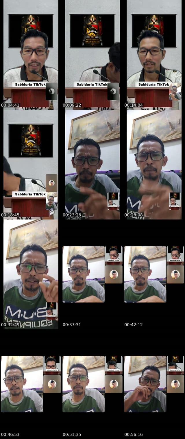 TikTok live: Revision Adat perpatih by @mizialhafiz