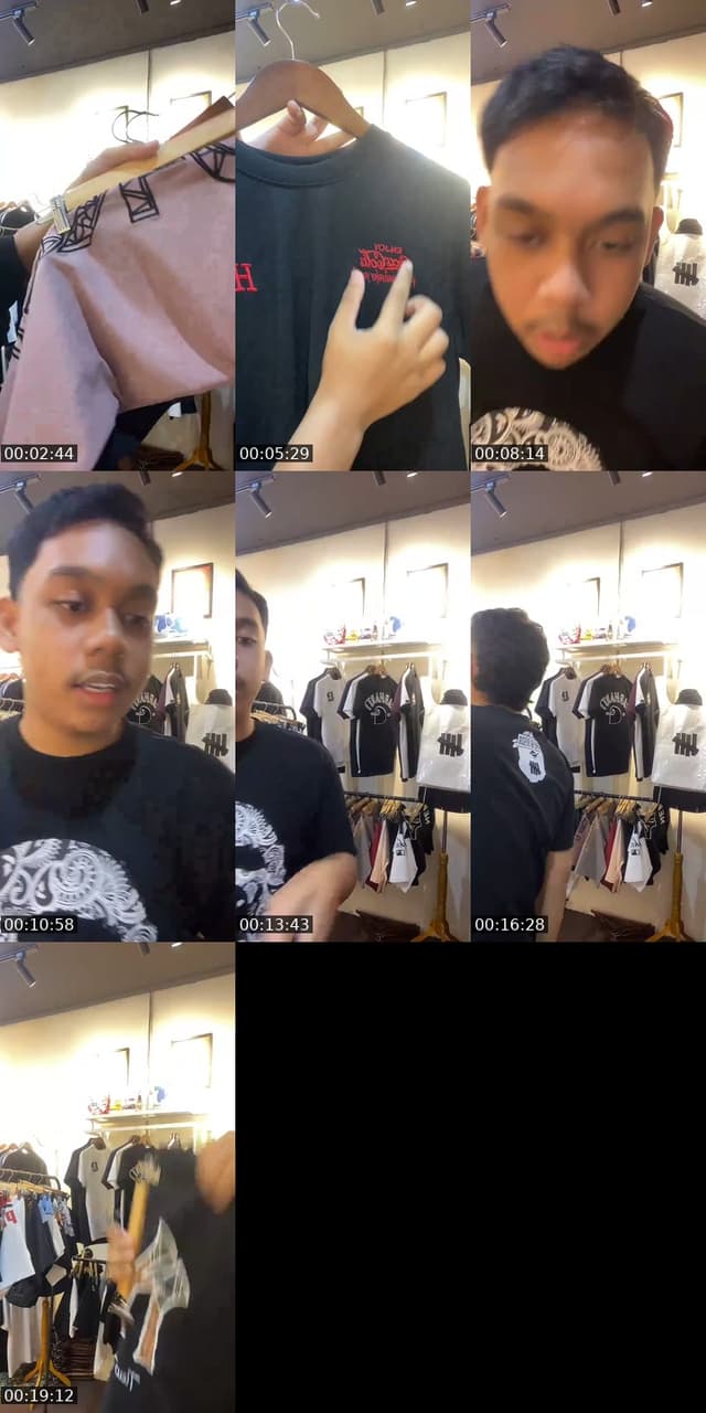 TikTok live: Cutting Regular by @jeanstoreclothingtwoo
