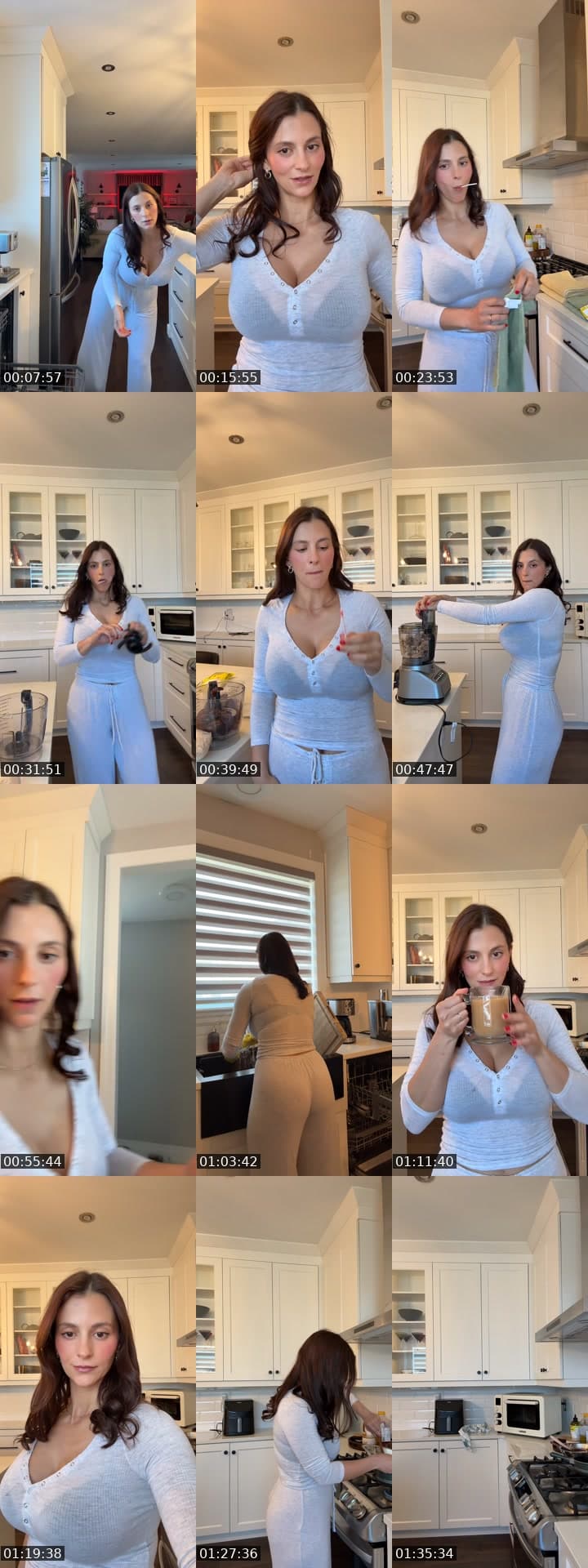 in the kitchen