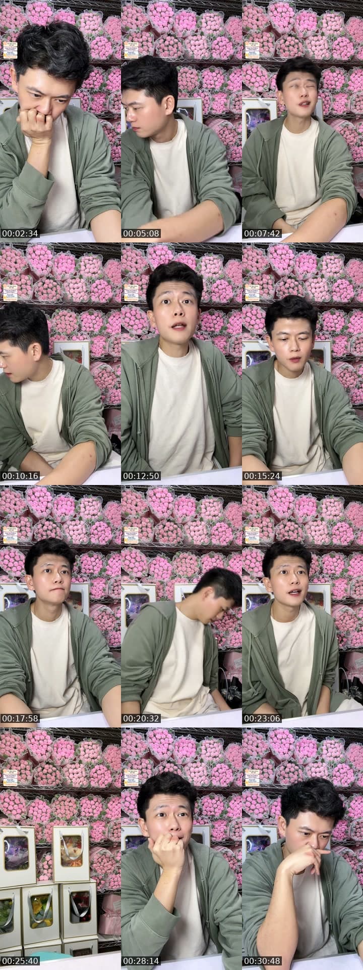 @flowershopsg TikTok live stream