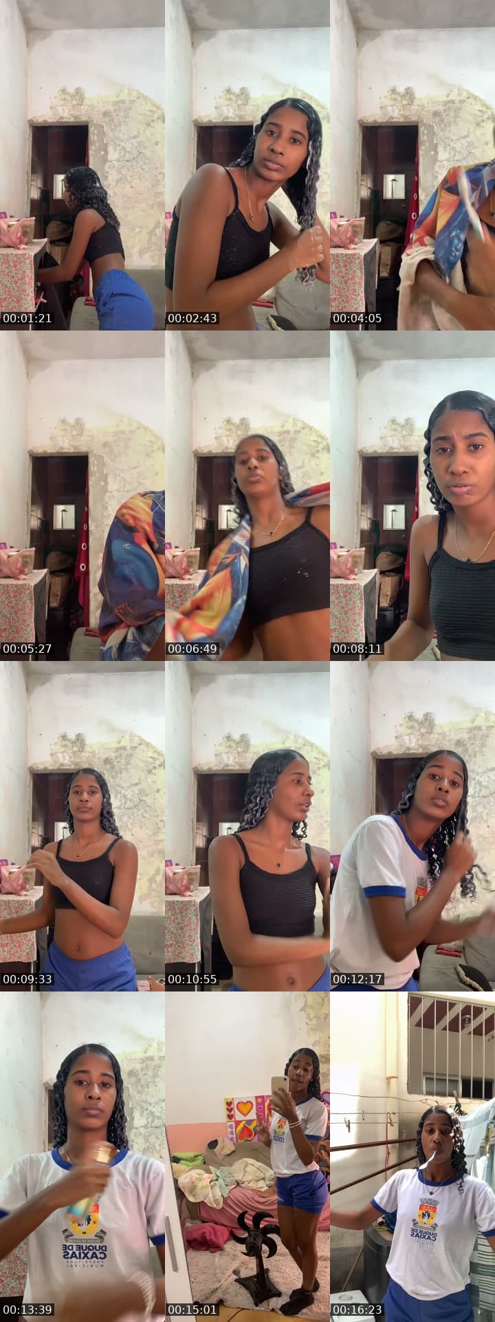 Se arrumando para escola 🤘🏾😅🤣