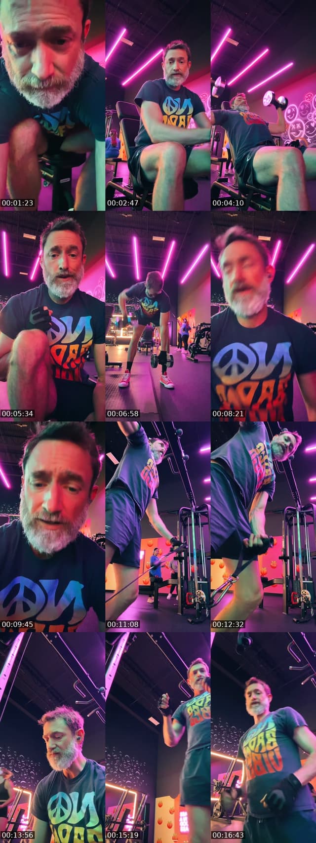 TikTok live: Let’s workout (but forgot mic) by @smithingstudios