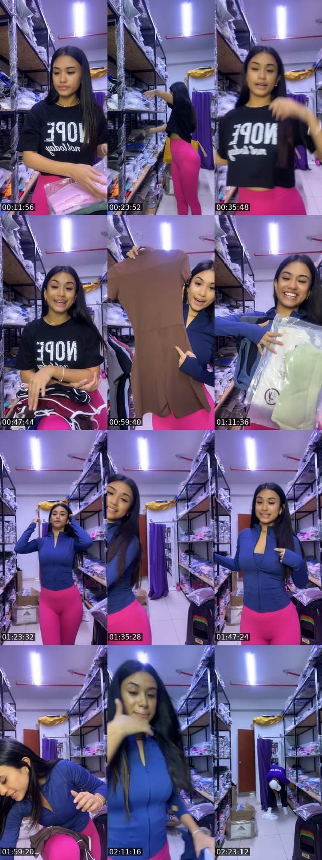 TikTok live: Ropa deportiva mujer by @morafitpe