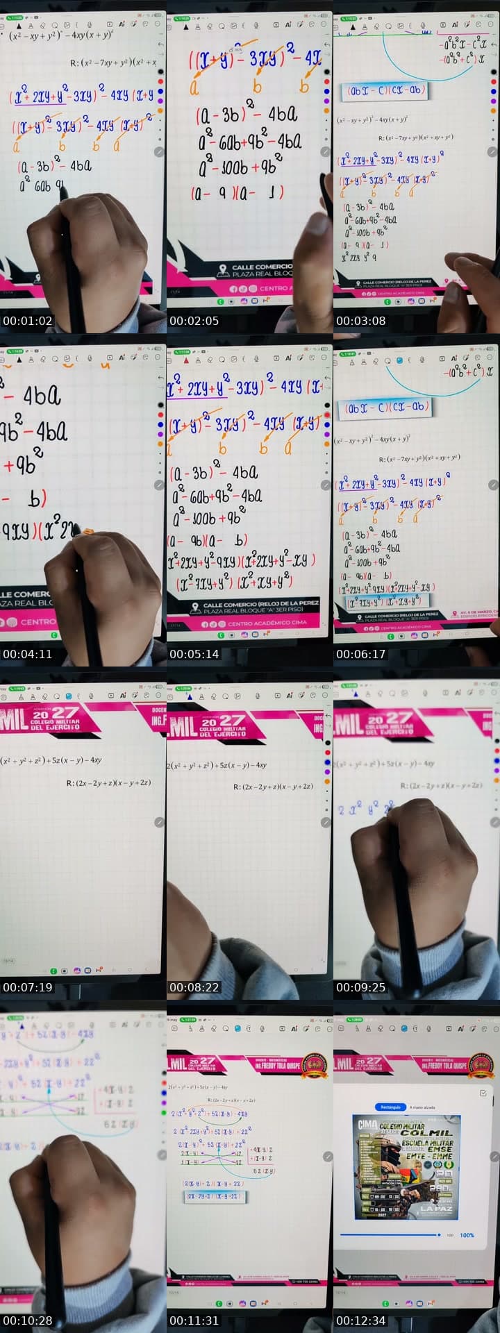 CLASES DE ÁLGEBRA ⭐ COLMIL⭐