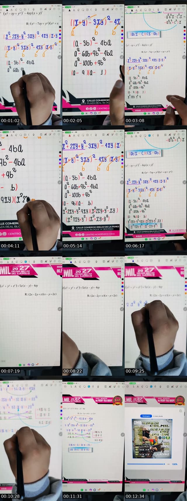 TikTok live: CLASES DE ÁLGEBRA ⭐ COLMIL⭐ by @elprof.freddytola