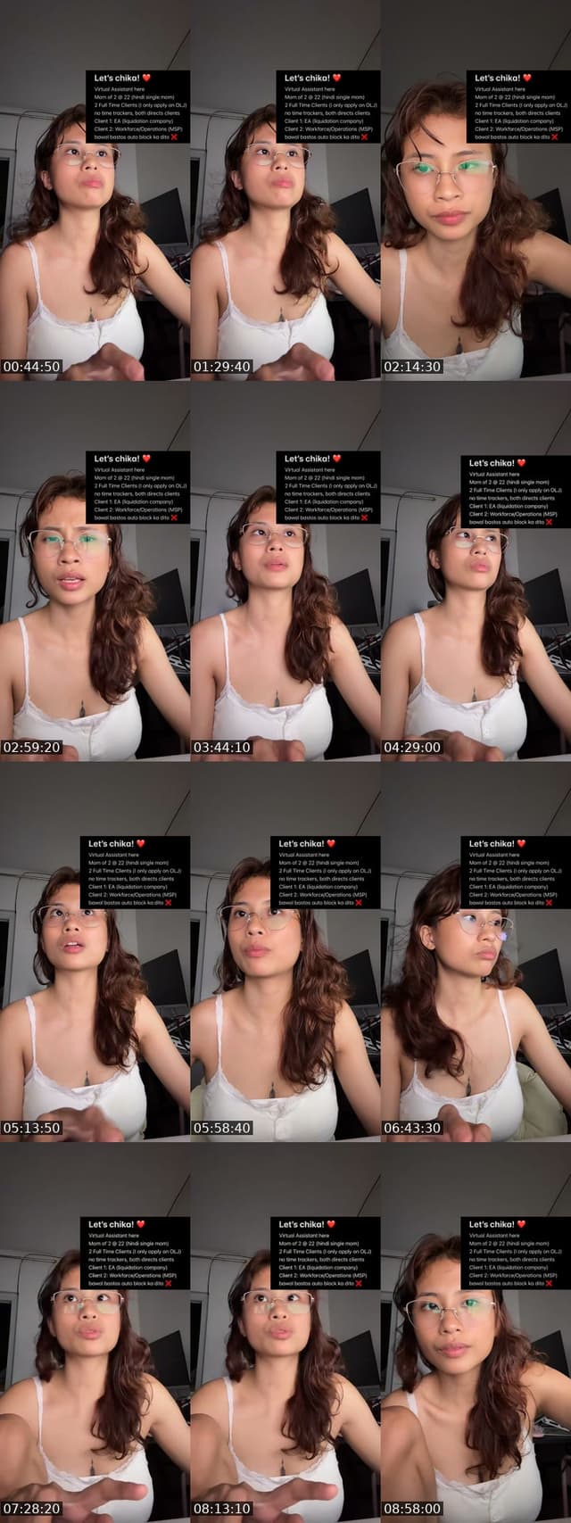 TikTok live: im back lol by @eam.arimue