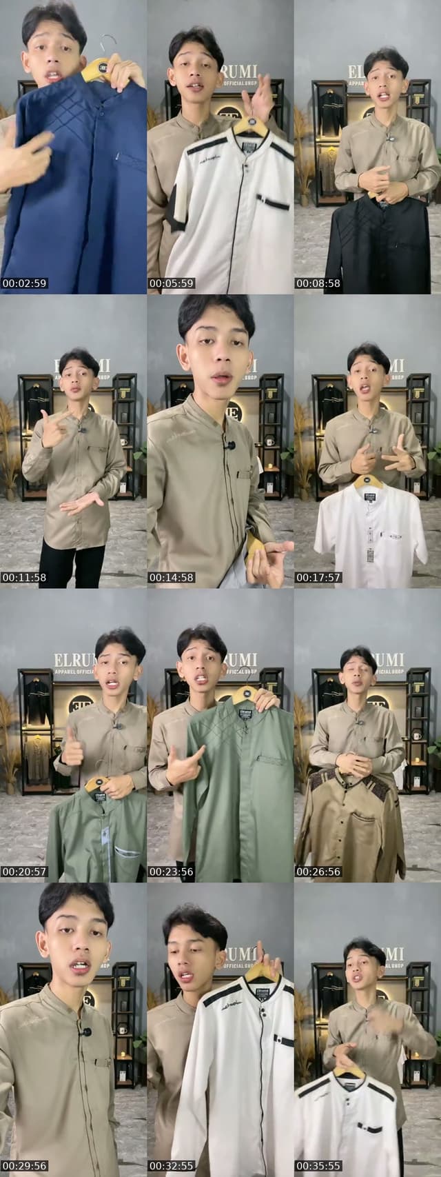 Baju koko Promo spesial live - @elrumi_apparel_official