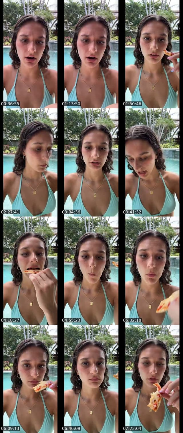 TikTok live: Pool Day! by @sophia.streams1