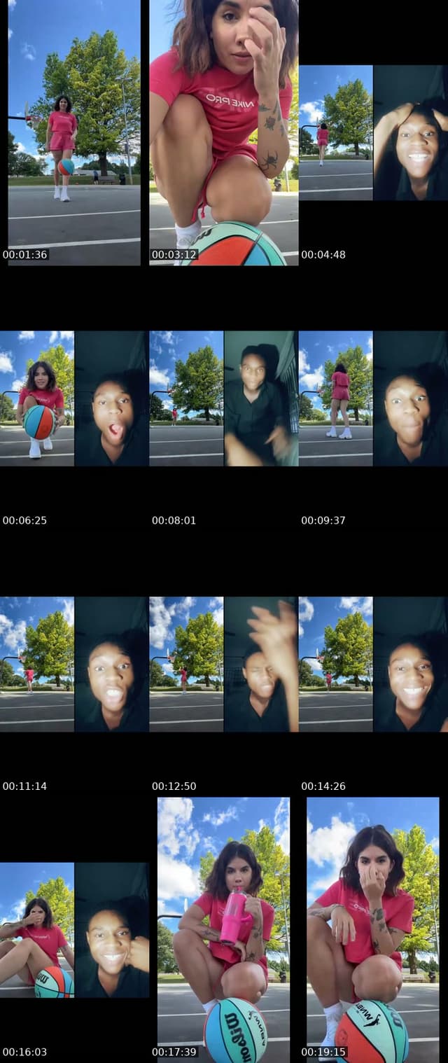 TikTok live: Draft me WNBA 🏀 by @corrinalina