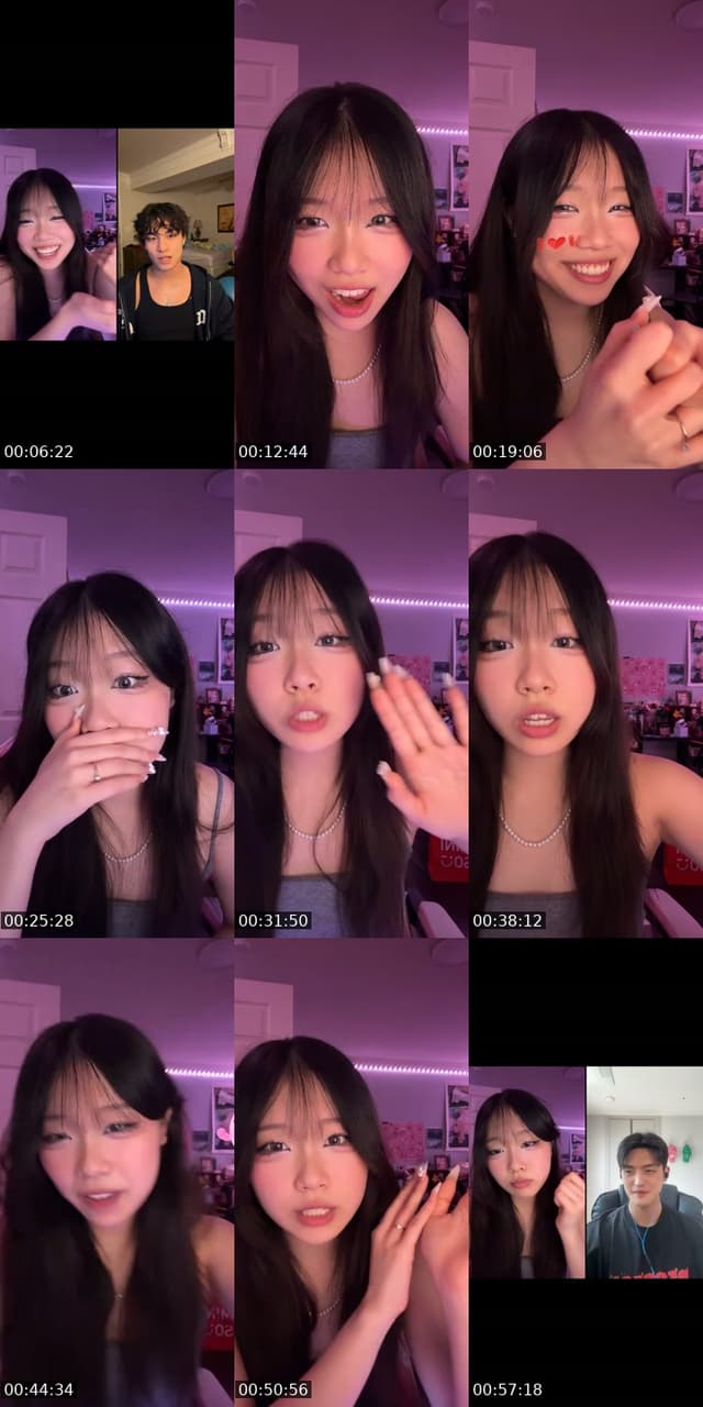 TikTok live: hai chat by @jusmeiqi