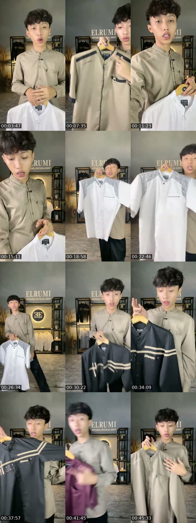 Baju koko Promo spesial live - @elrumi_apparel_official
