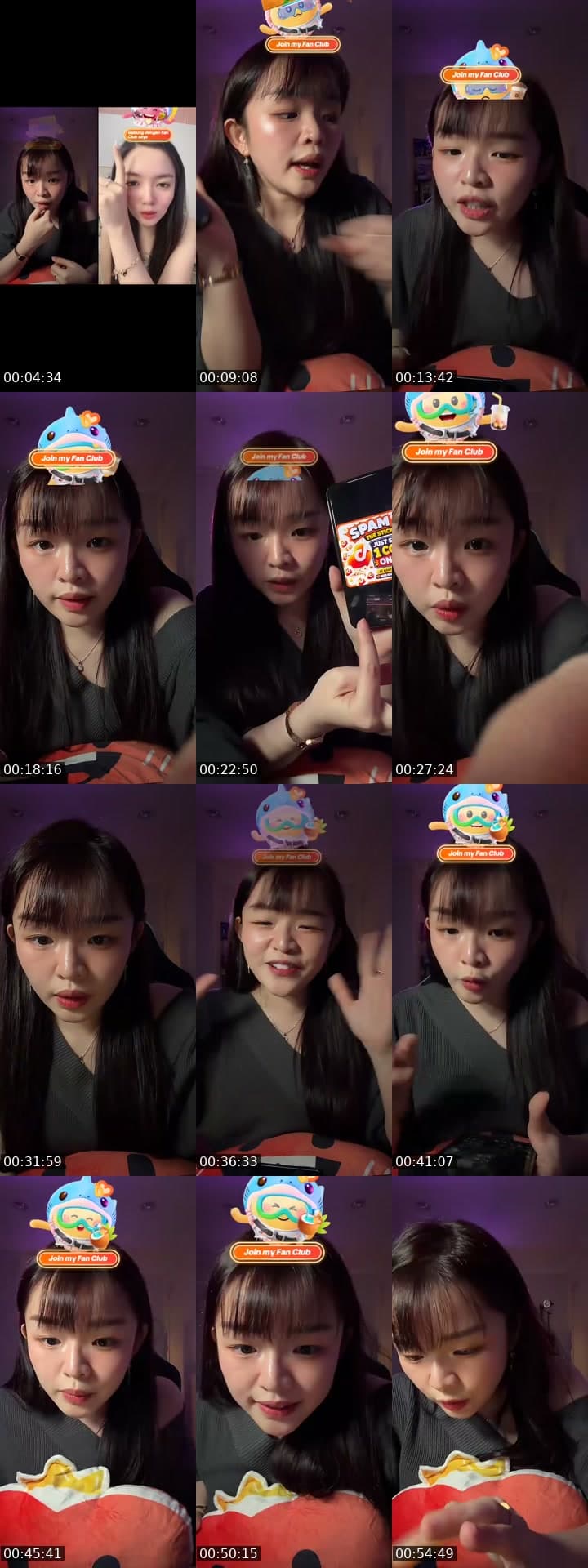 @chellemichii TikTok live stream