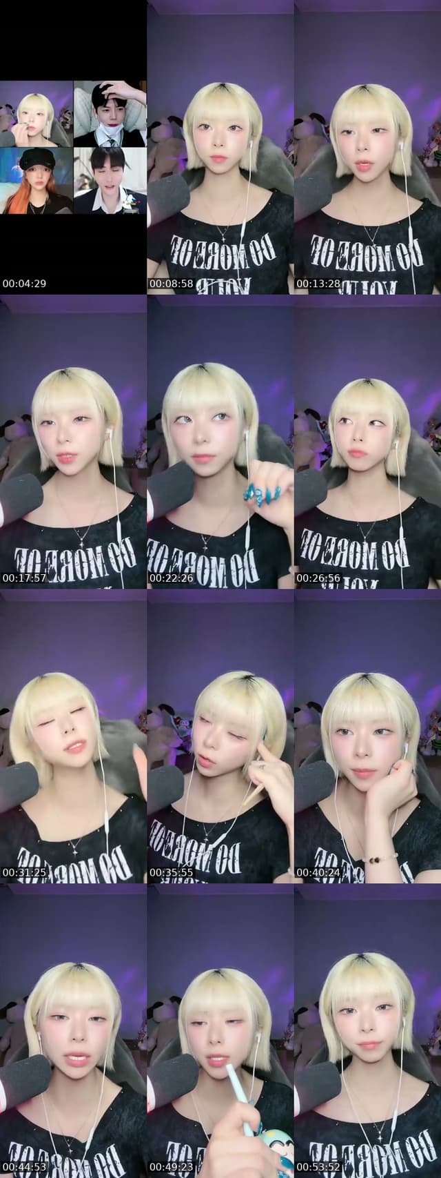 TikTok live: Welcome foreigner freind💕 by @epsd_areum