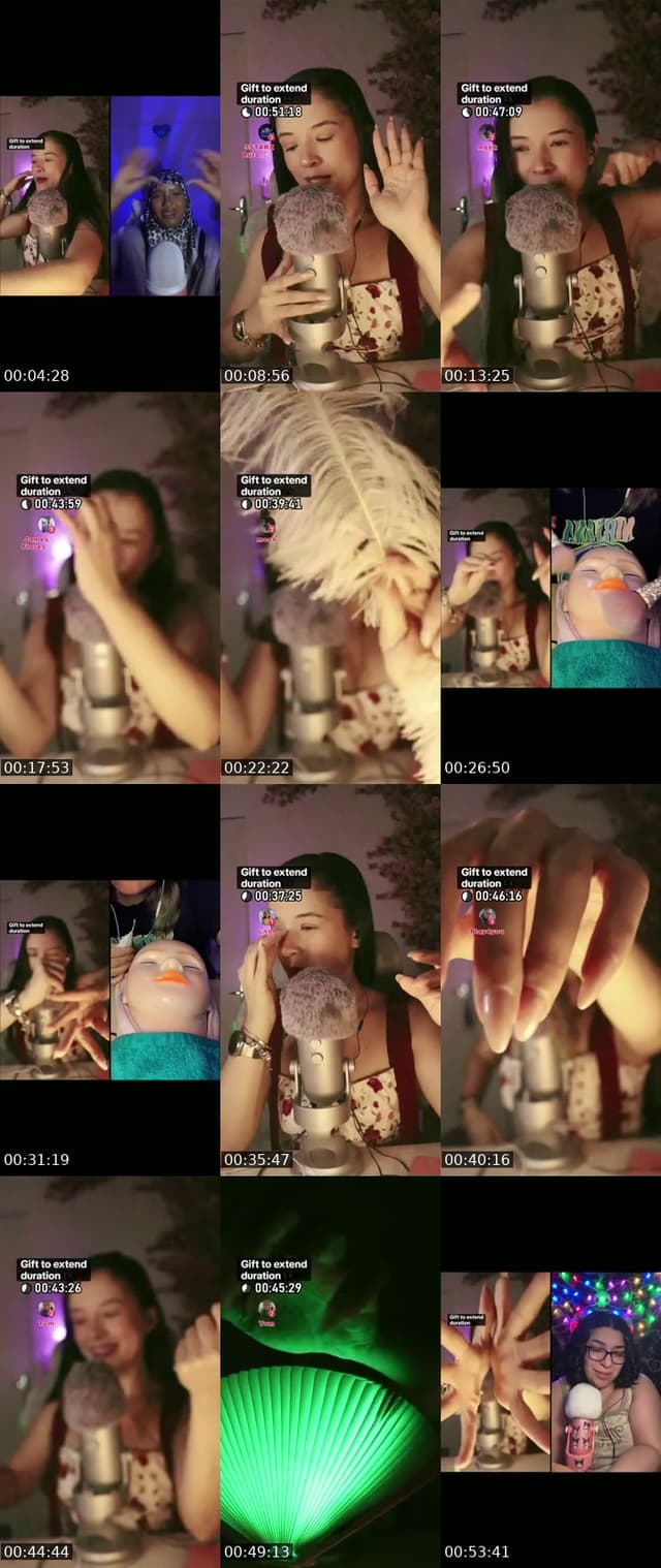 @graceh.asmr TikTok live