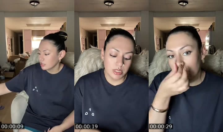 @amandahotchocolate TikTok live stream