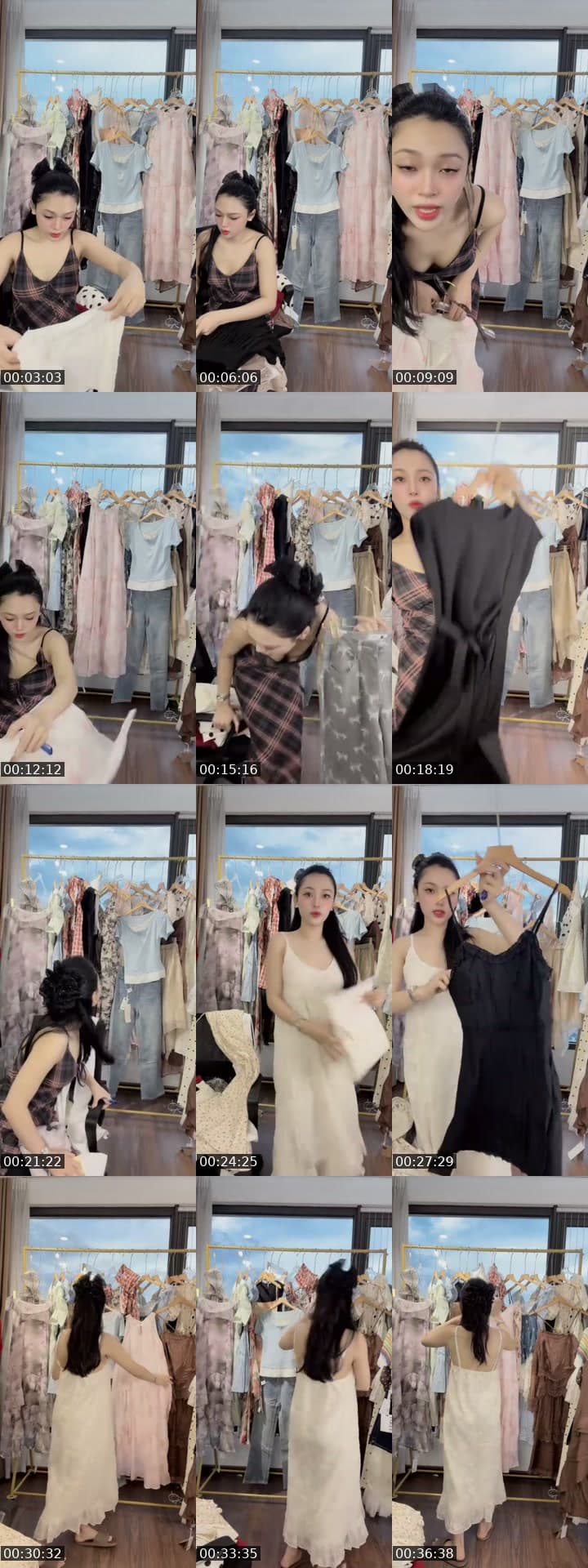 Lên váyy đi biển với em