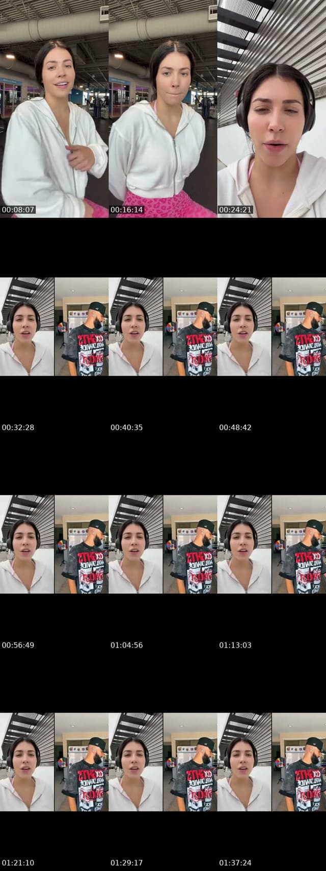 TikTok live: gym🚀❤️ by @astrobeautyyy