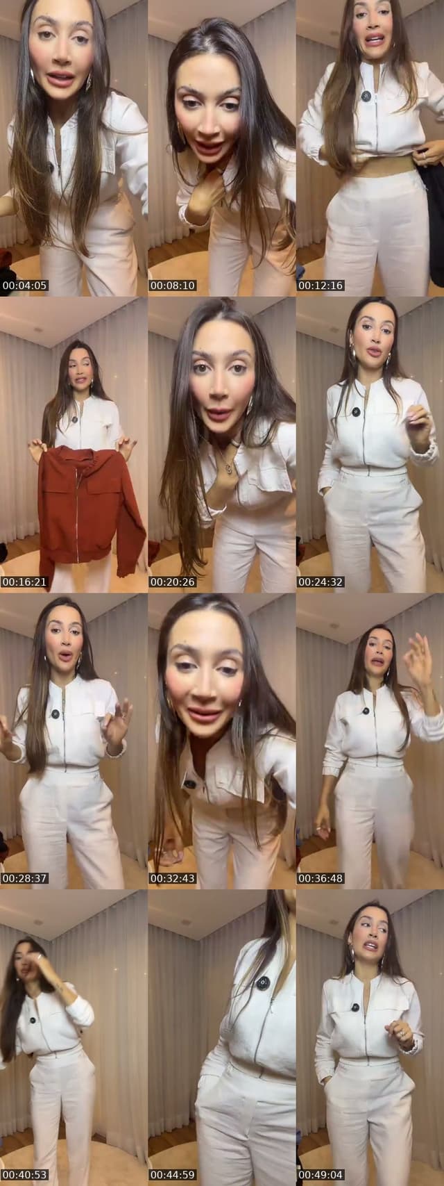 TikTok live: Conjunto feminino alfaiataria by @jackellynesantos00