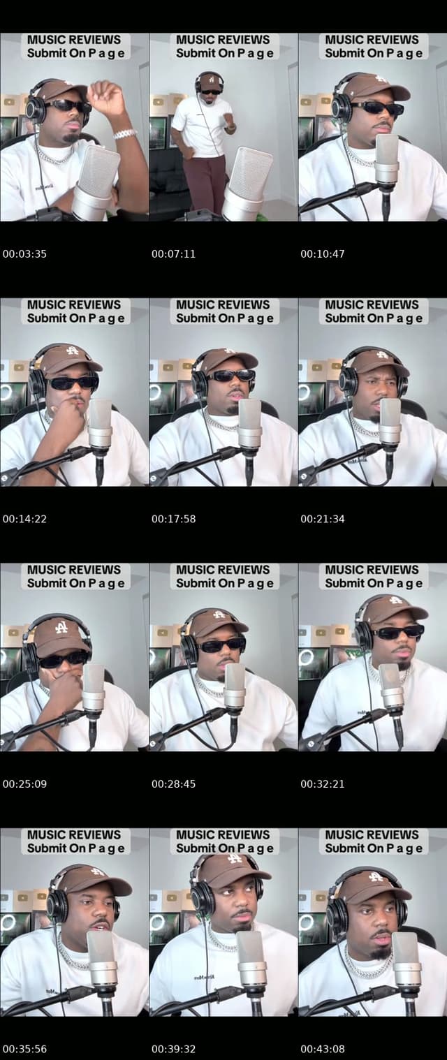 TikTok live: Music Review by @twayne300