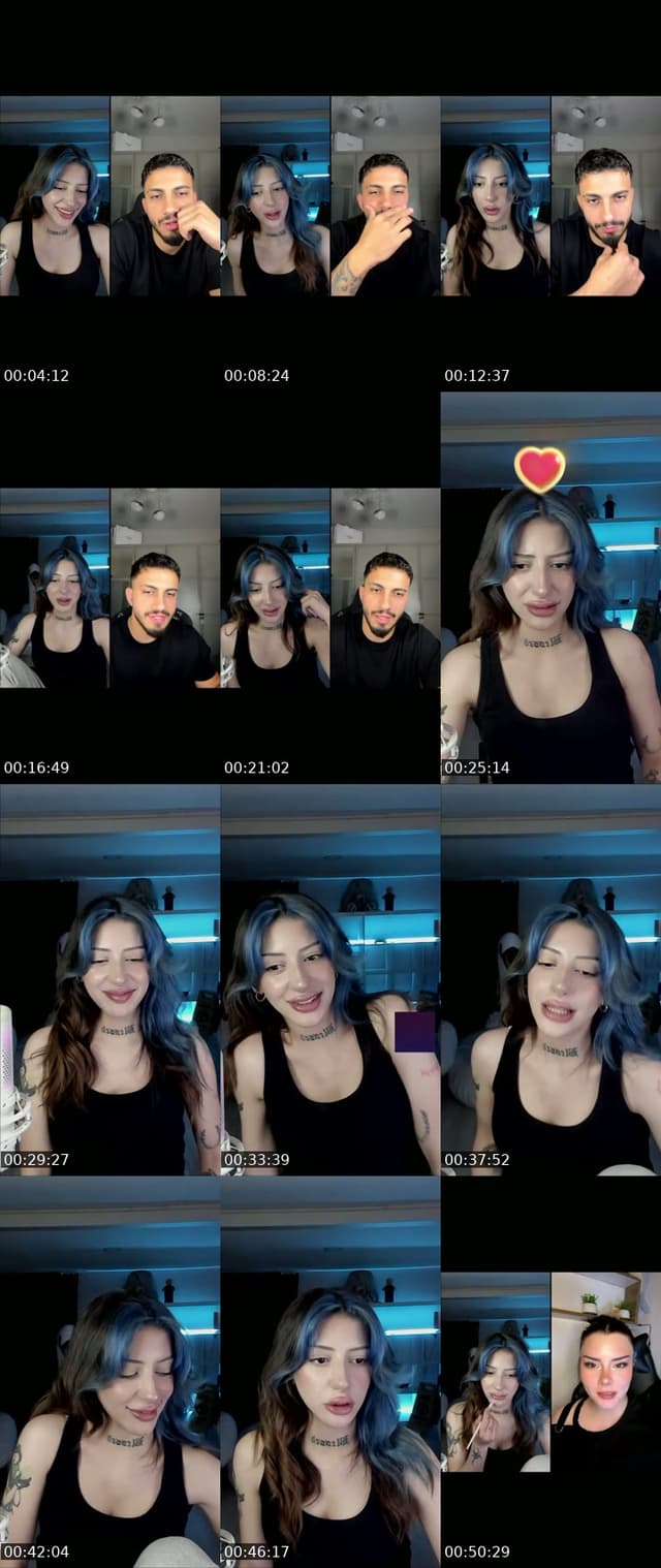 TikTok live: çatıdan izleme gel :) by @qnadin