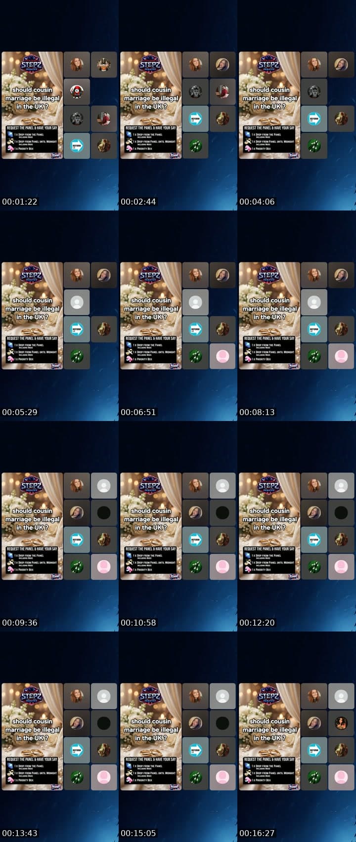 @stepzdebates TikTok live stream