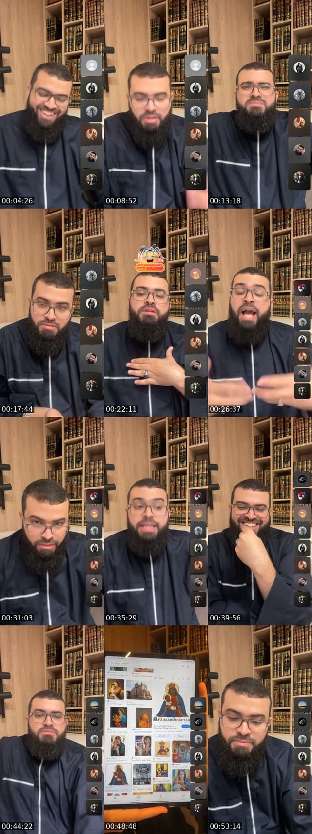 TikTok live: حوارات مع غير المسلمين by @zainkairalah.8