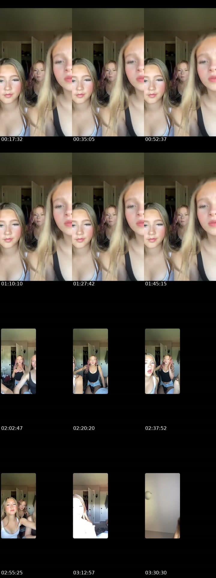 @averyandbrook.tumbling TikTok live stream