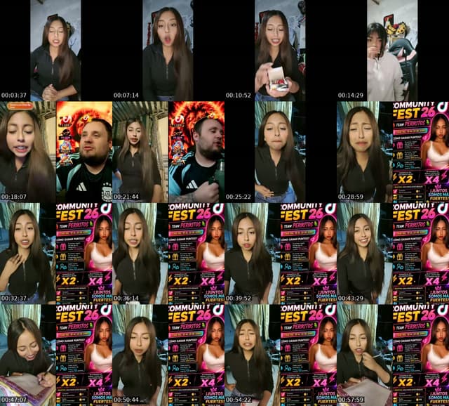 TikTok live: dinámica crecer cuentas by @anitalamasfresita