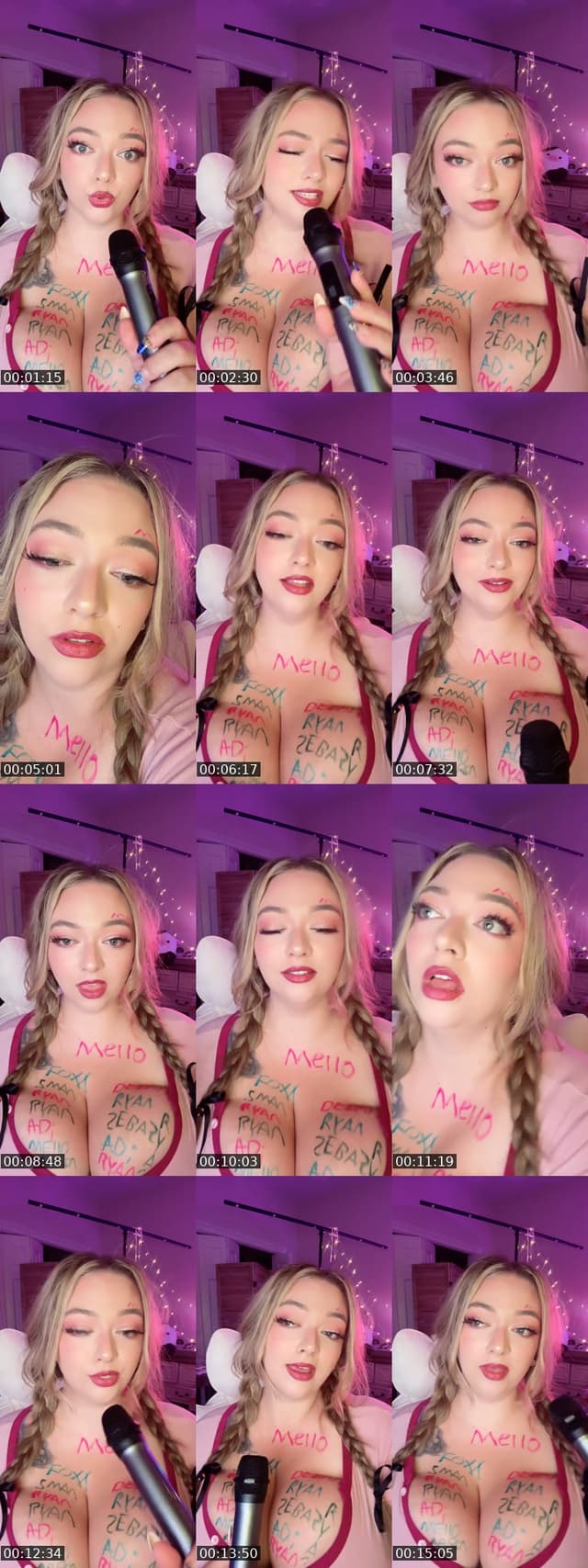 TikTok live: Billboard night  by @xxits.santaxx