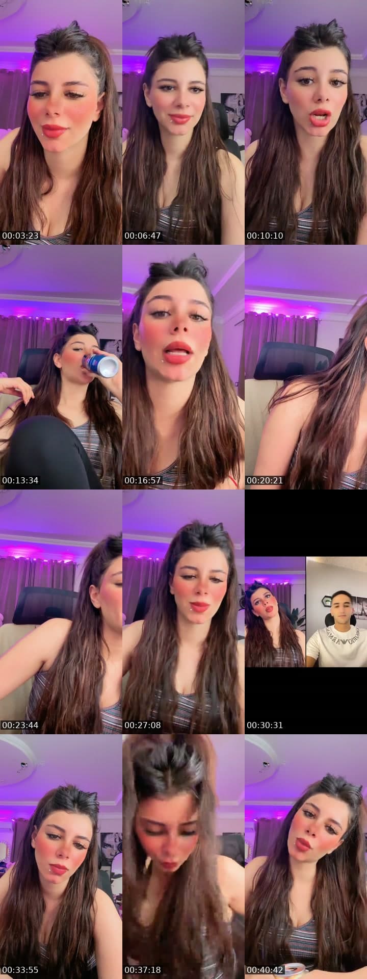 @bellaadeeb TikTok live stream