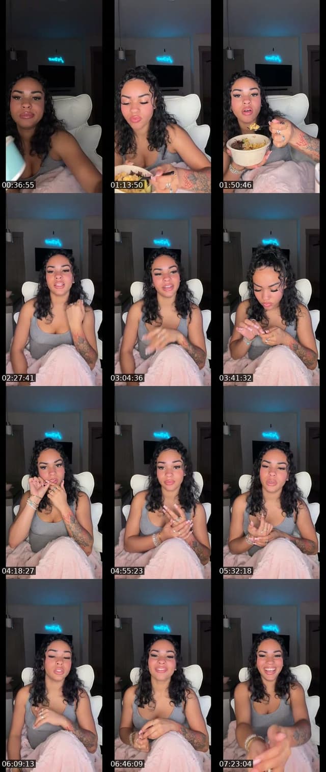 TikTok live: GIFT GALLERYYY 🩵 by @jasmiinevargas