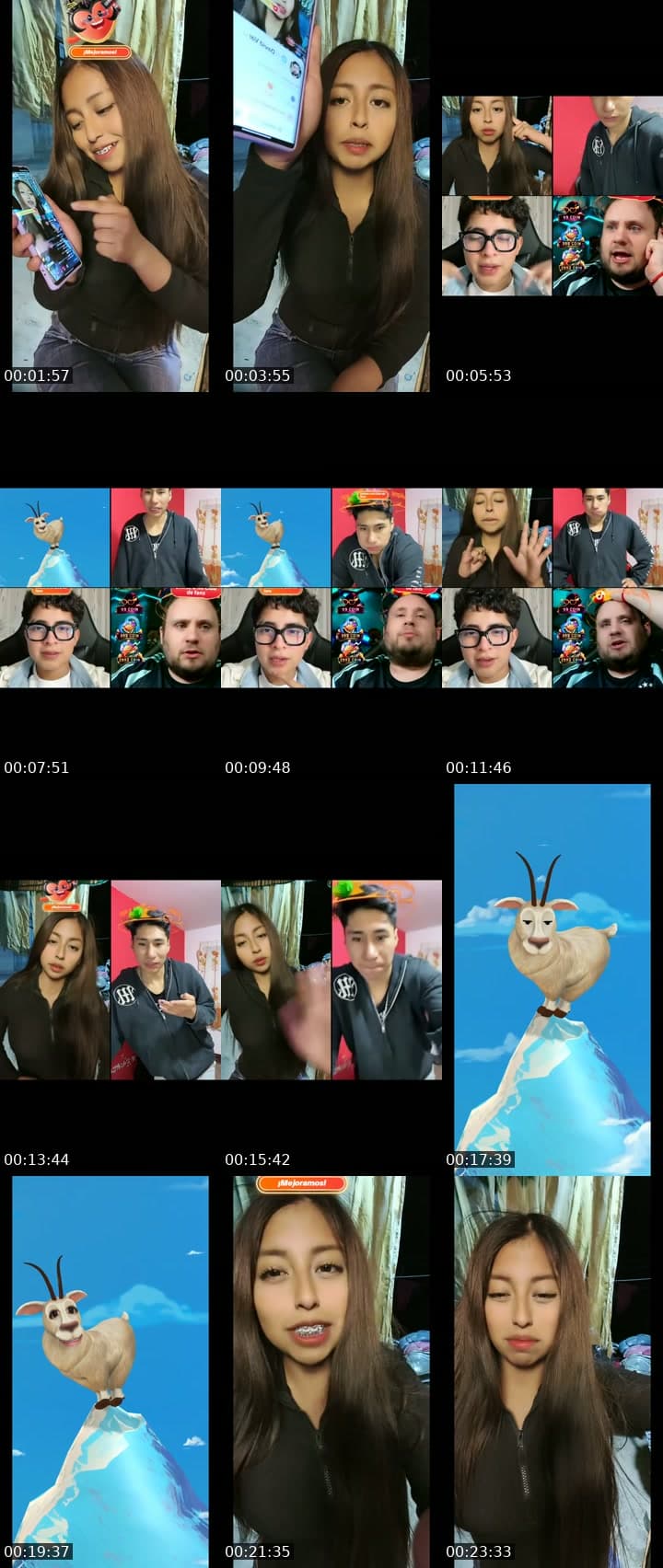@anitalamasfresita TikTok live stream