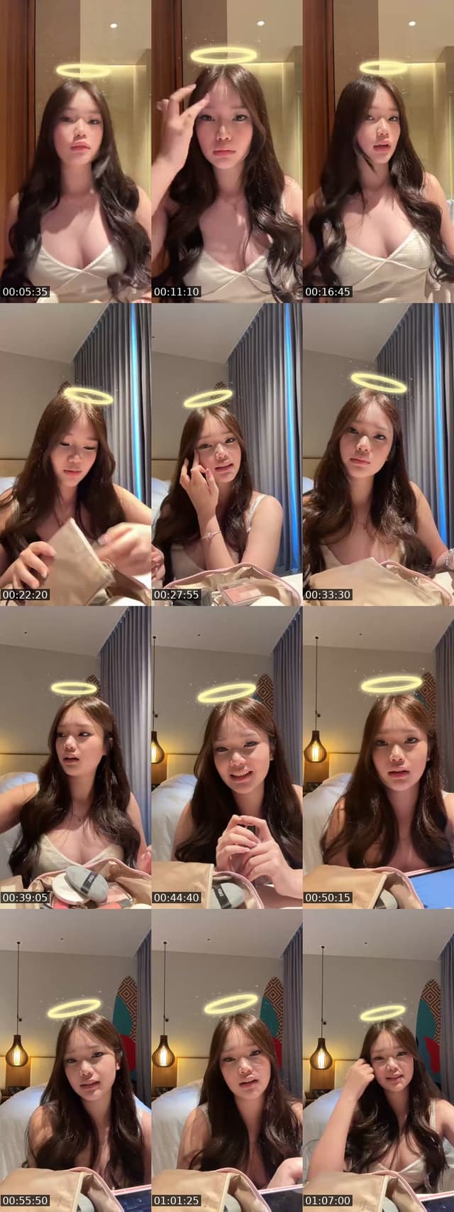 TikTok live: grwmm by @gis.adl