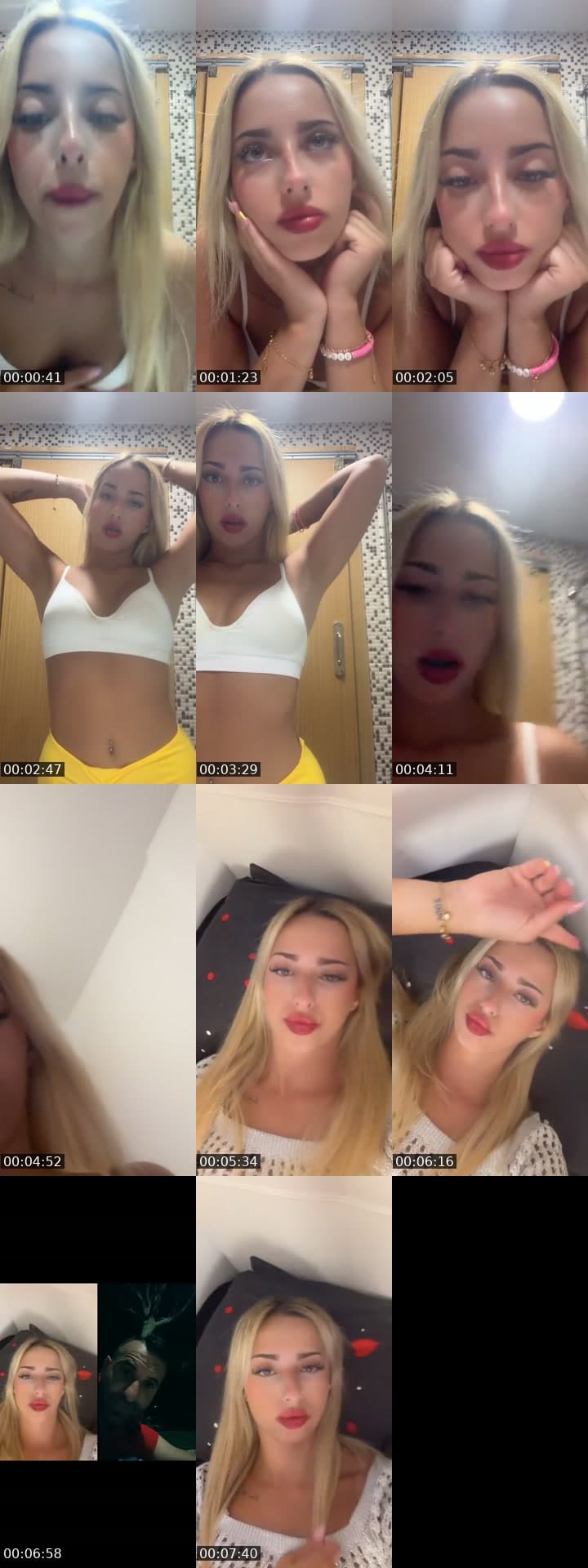 @luciapelaeez TikTok live stream