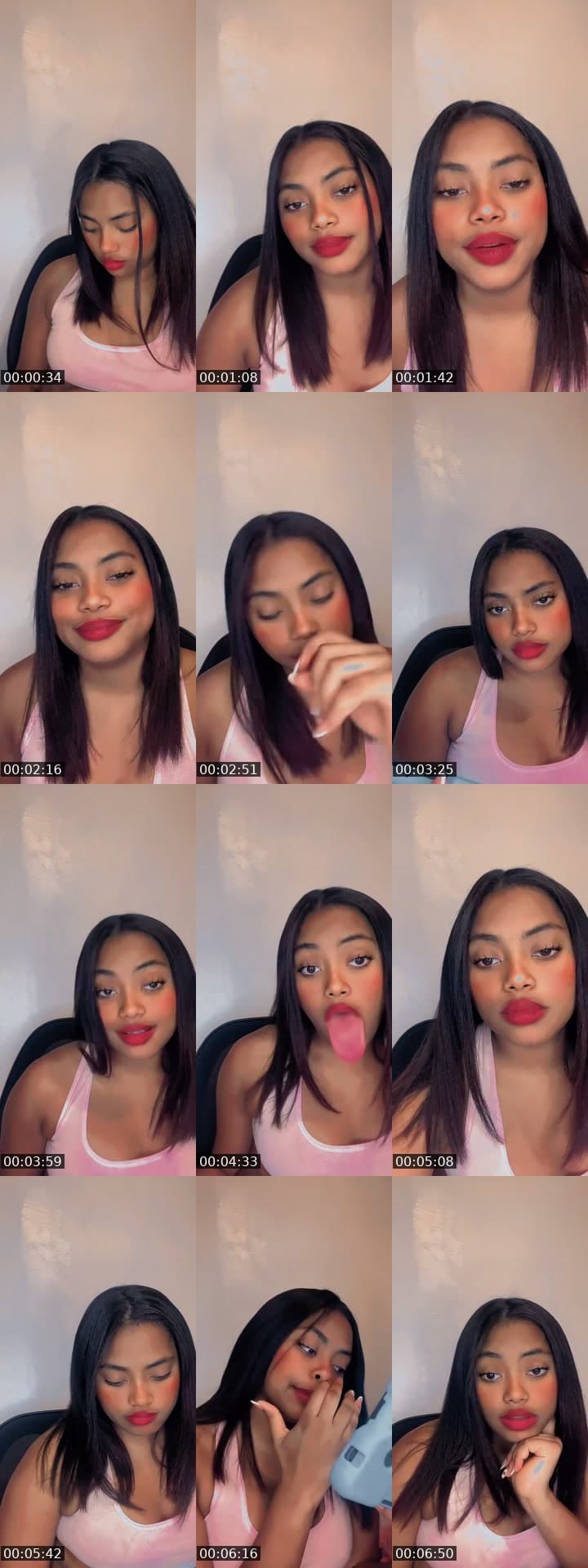 @yili_choco TikTok live stream