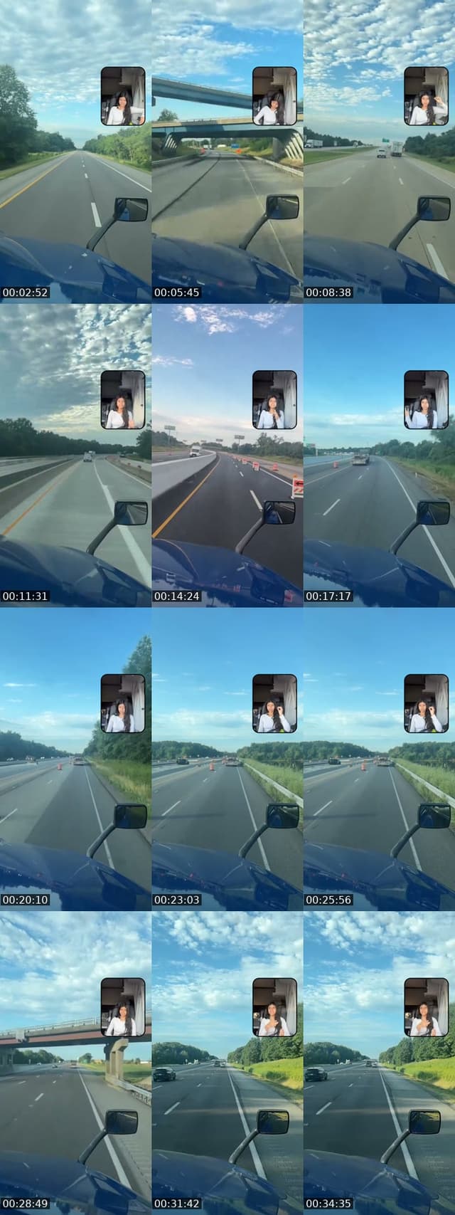 TikTok live: Passenger POV🚛🩷 by @yin6863