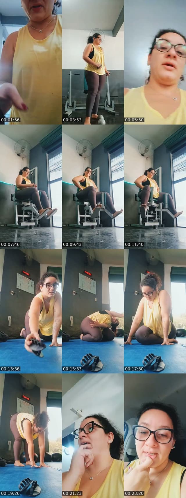 na academia 🏋🏻‍♀️ - @luisacorazza5