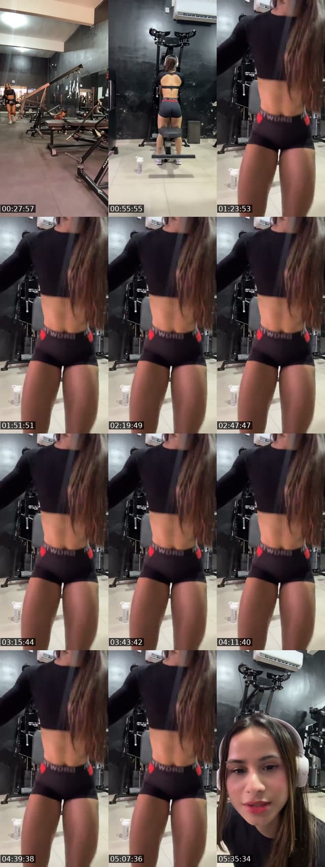 Treininho de costas - @gabyluz8