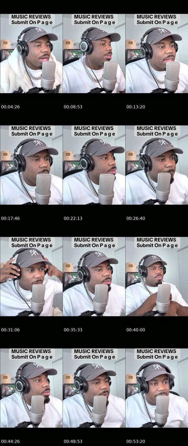 TikTok live: Music Review by @twayne300