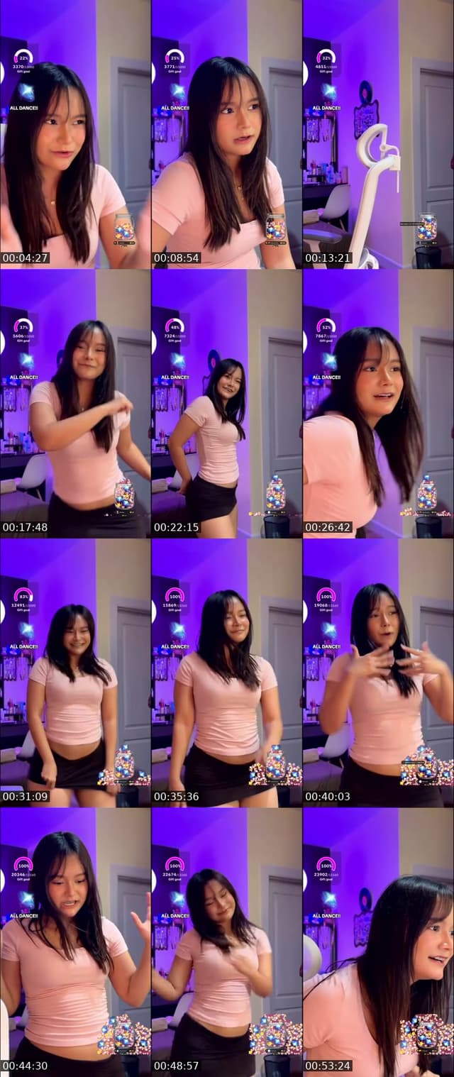 TikTok live: Let's danceeee by @spiderjink
