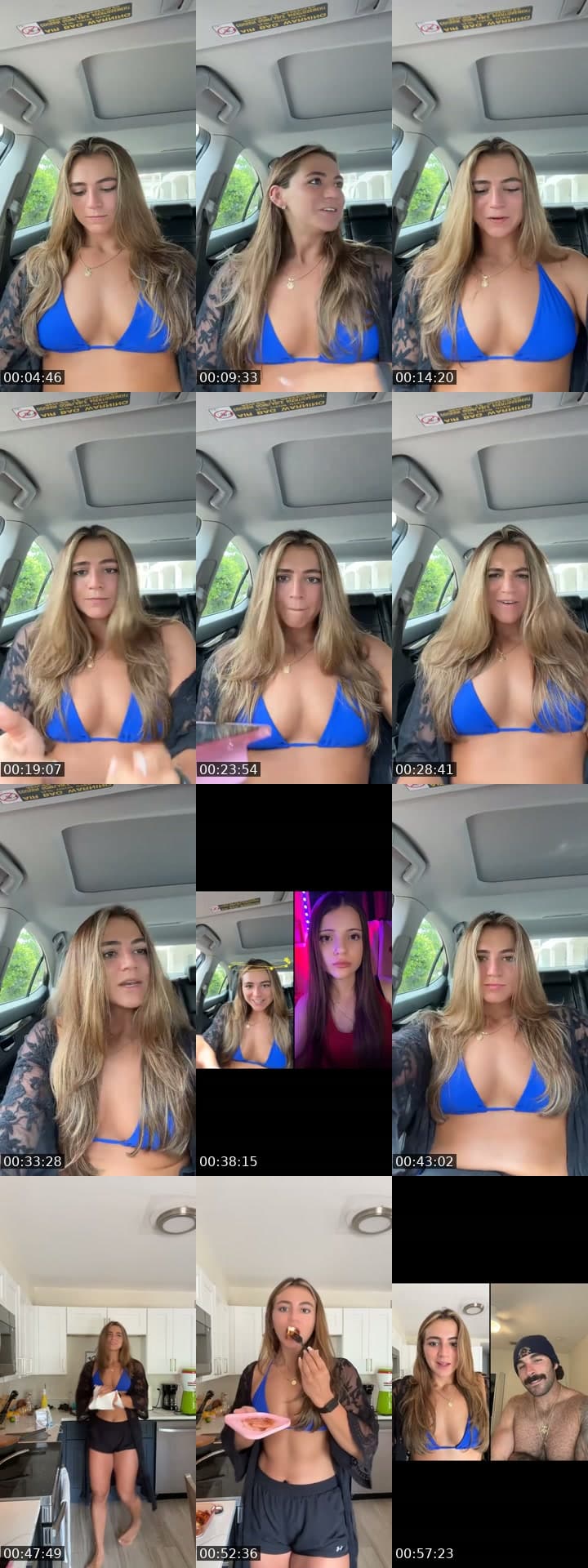 @bellasmuscles TikTok live stream