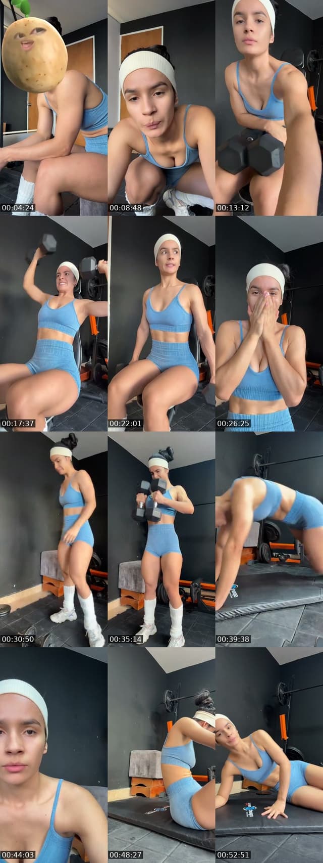 TikTok live: Entrenando 🏋🏻‍♀️💪🏼 by @tati.fit_