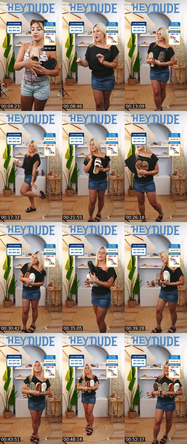 TikTok live: Deals For You Day  LIVE by @heydudeshop_us