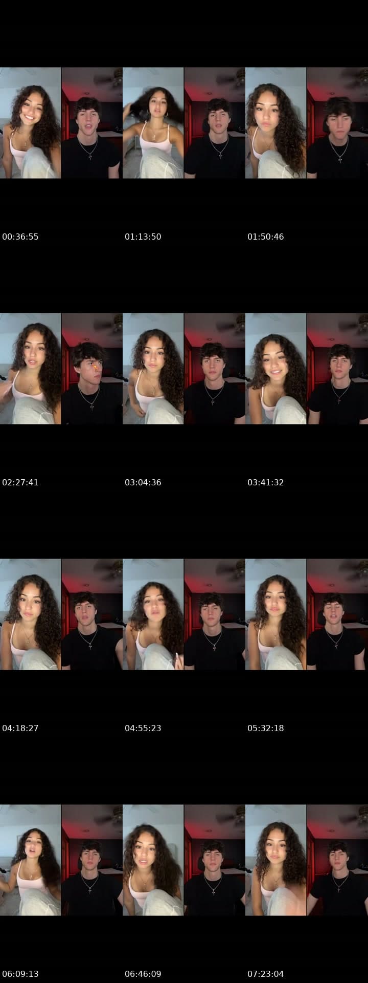 @violetagabriella TikTok live stream