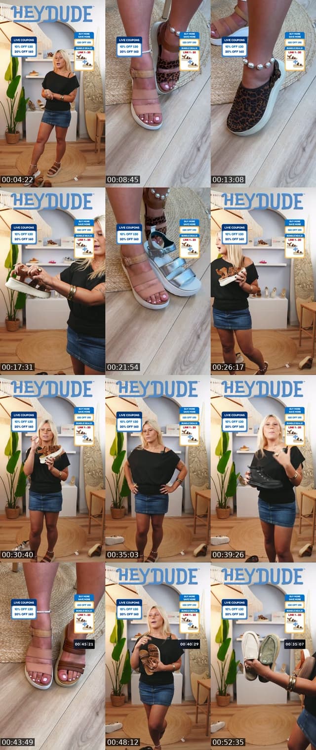 TikTok live: Deals For You Day  LIVE by @heydudeshop_us